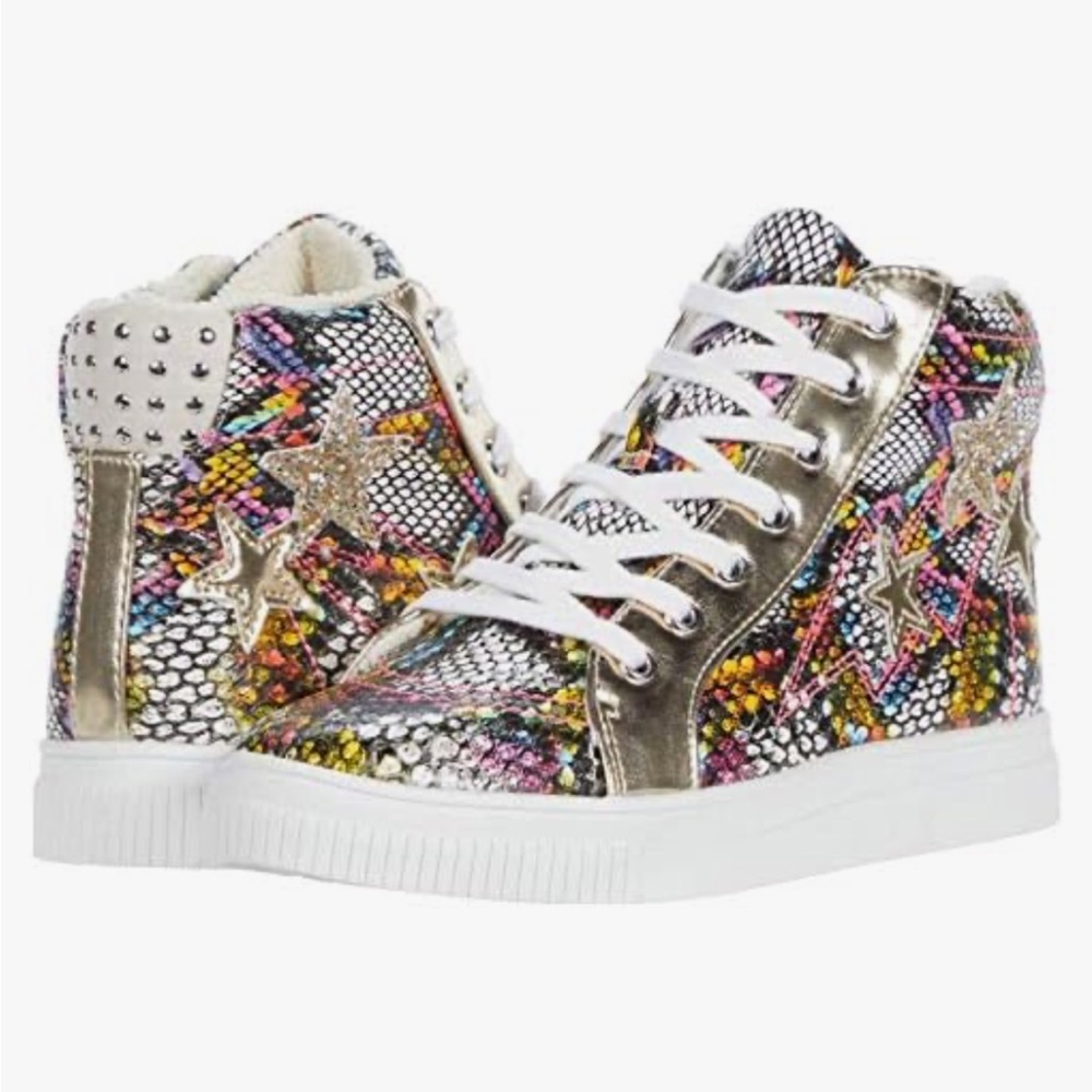 GUC Steve Madden Girls Jeagle Sneaker Size 3